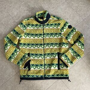 American eagle neon tribal Sherpa full zip S